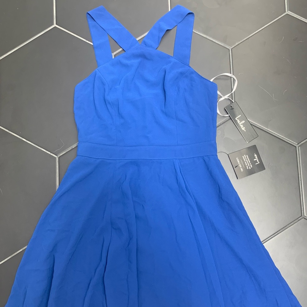 Lulus Forevermore Blue Dress